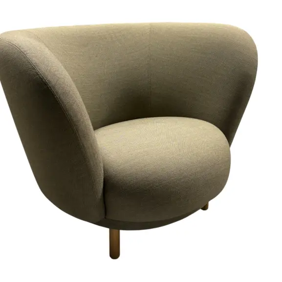 Fåtölj Massproductions Dandy GråGrönEk