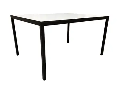 Bord SA-möbler Artur SvartVit 130×100 (2)