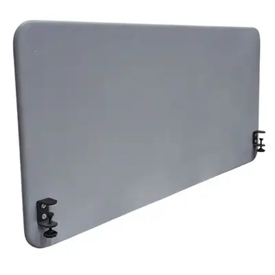 Bordskärm Abstracta Softline Grå 140×65