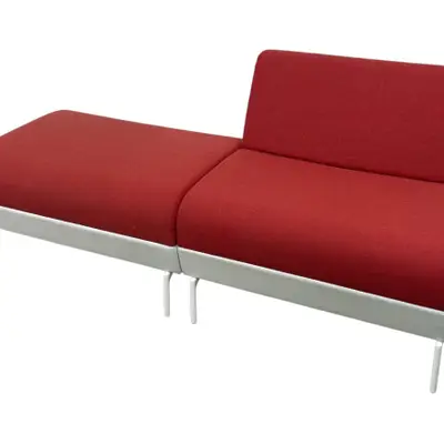 Soffa Lammhults Addit 2-Sits RödVit