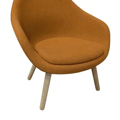 Fåtölj HAY About A Lounge AAL 82 Orange