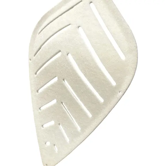 Ljudabsorbent Abstracta Airleaf Vitt