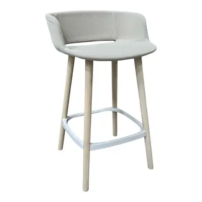 Barstol Pedrali BABILA 2757/2 Grå/Vit/Ask