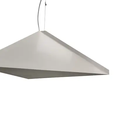 Taklampa Zero Top Vit