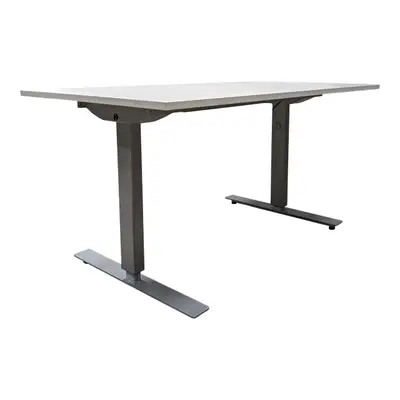 Elskrivbord Form2 GråVit Flexibelt 120×80