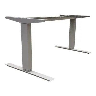 Elskrivbord Edsbyn Opus Ljusgrå 120-140×70-80