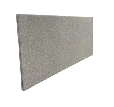 Bordsskärm Abstracta Soneo Ljusgrå 140×60 (2)