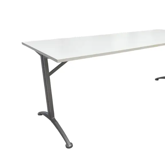 Utbildningsbord Kinnarps Asto VitGrå 180×80