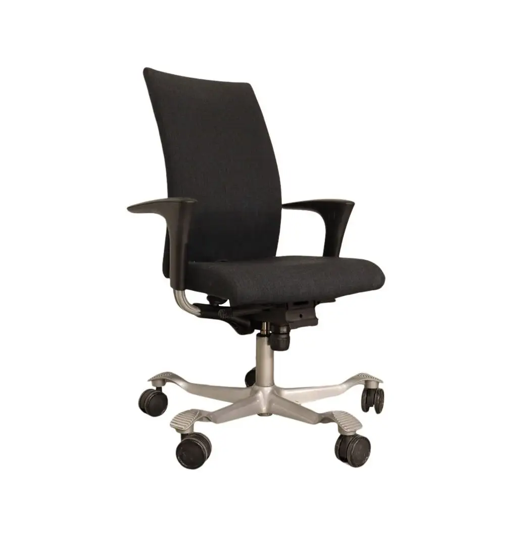 Kontorsstol HÅG Mörkgrå (stora armstöd) NORDEA