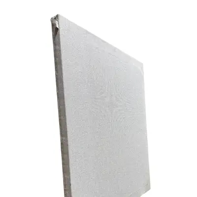 Bordsskärm Zilenzio Ljusgrå 84×75 (2)