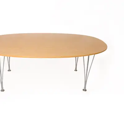 Soffbord Bruno Mathsson Superellips Masurbjörk 150x90