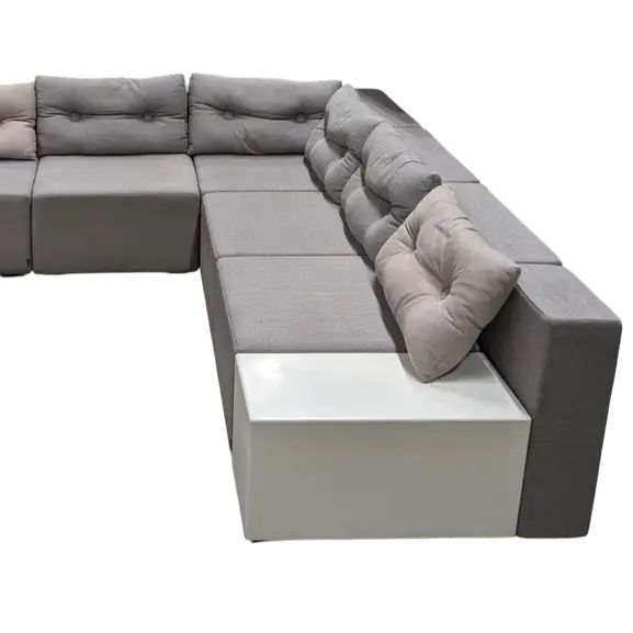 Modulsoffa Materia Monolog LjusgråVit (6)