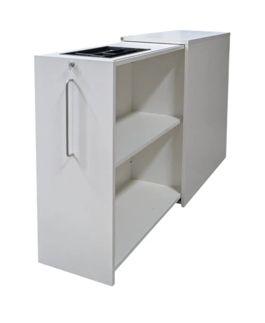 Towerförvaring Svenheim Vänster Vit (3)