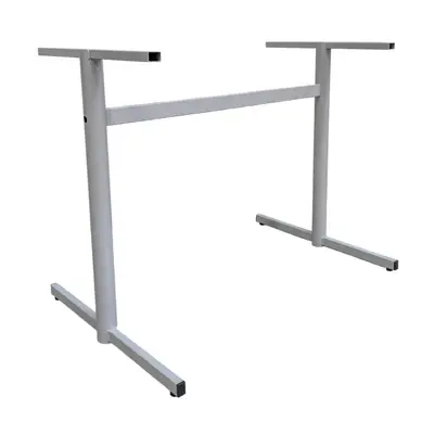 Bordsunderrede Zilox Metropol 1 Ljusgrå 100×70 (1)