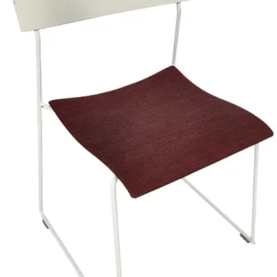 Stol Lammhults Campus Vit/Röd