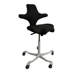 Kontorsstol HÅG Capisco Svart Omklädd