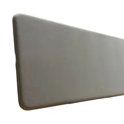 Bordsskärm Abstracta Softline Grå 160×65 (2)