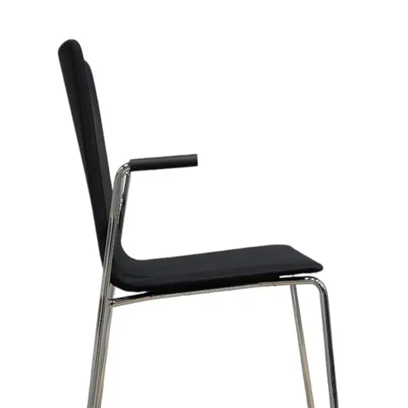 Konferensstol Skandiform Bombito Svart Nyklädd (5)