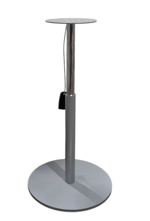 Pelarstativ Höjsänkbart Grå 65-109 cm