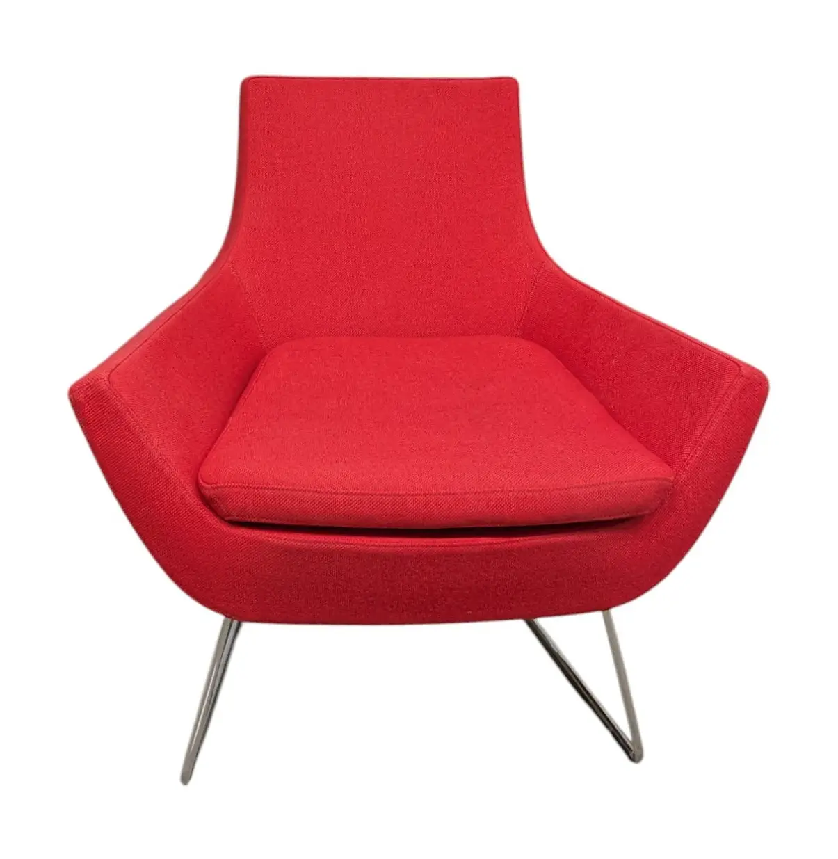 Fåtölj Swedese Happy RödKrom