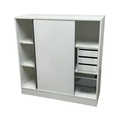 Skjutdörrsförvaring SA Möbler Vit (2)