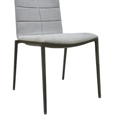 Stol Lammhults Archal LjusgråSvart (4)