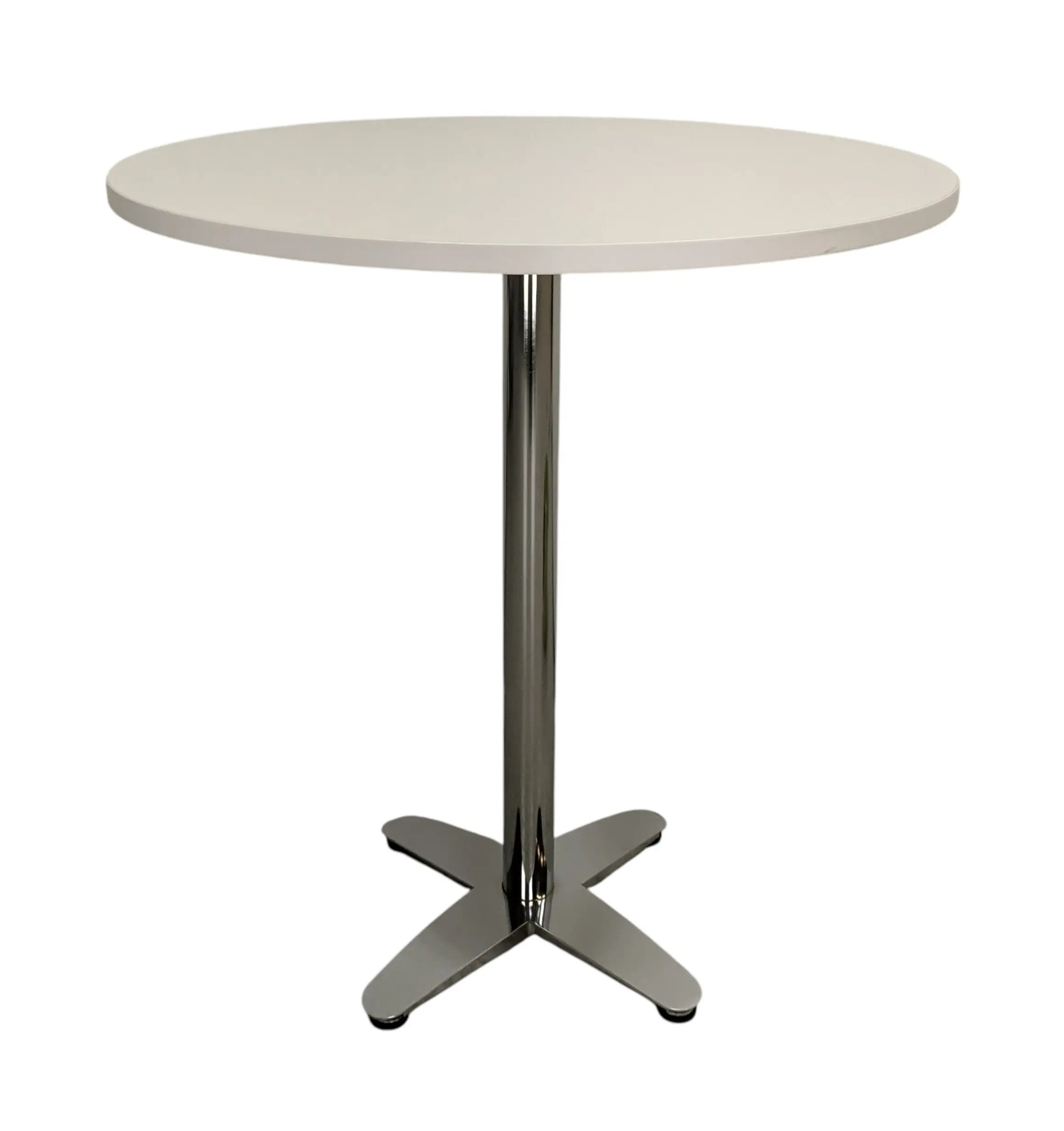 Ståbord VitKrom Ø80