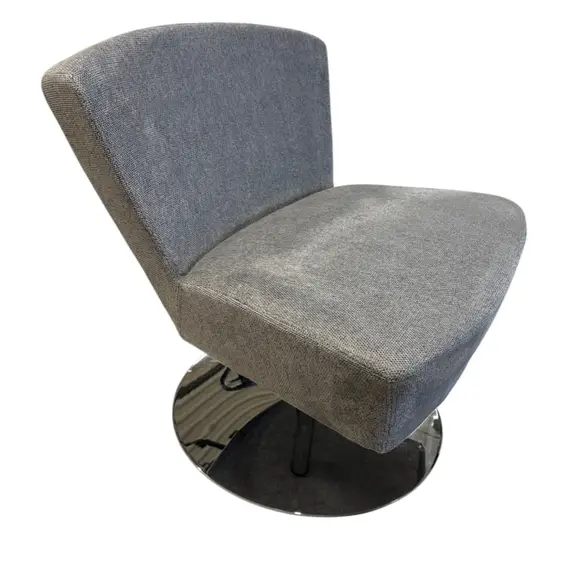 Fåtölj Offecct Tinto LjusgråKrom