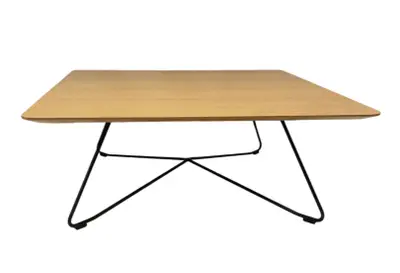 Soffbord Martela Scoop EkSvart 90×90