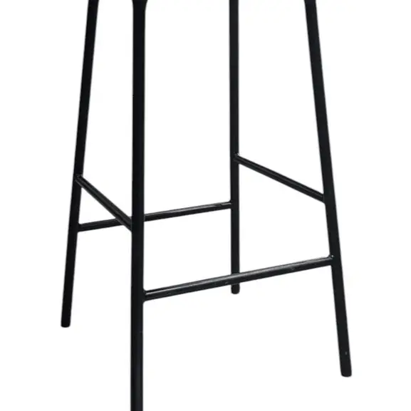 Barstol Normann Copenhagen Form BrunOrangeSvart (1)