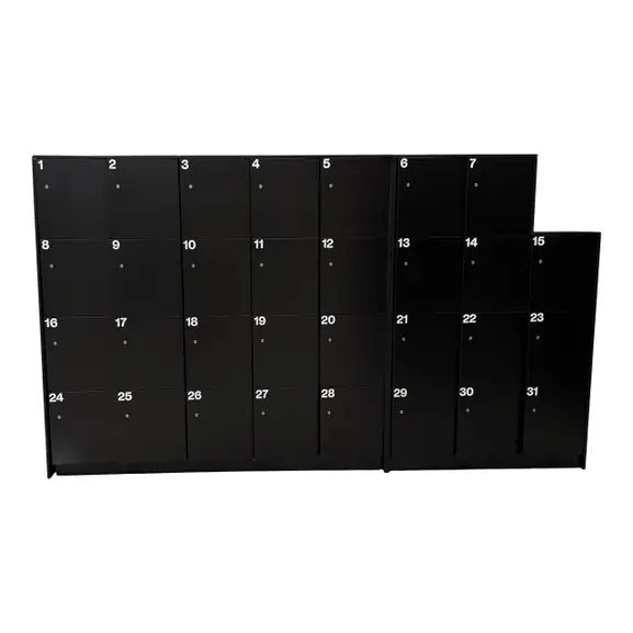 Förvaring Martela The Wall med Flexlock Svart (2)