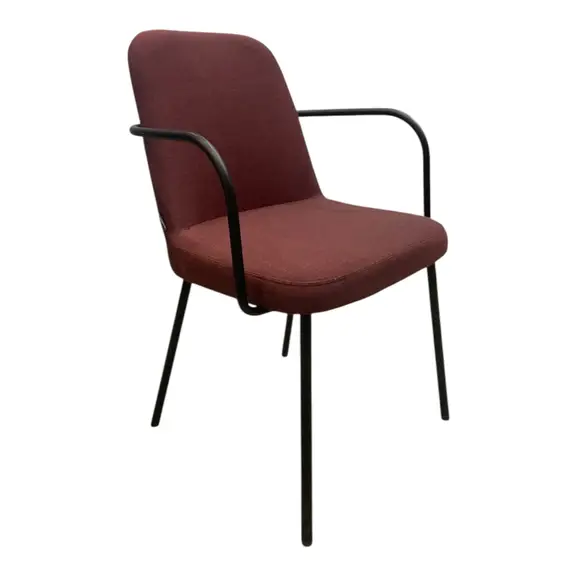 Stol DeNONA Aston 11 VinrödSvart