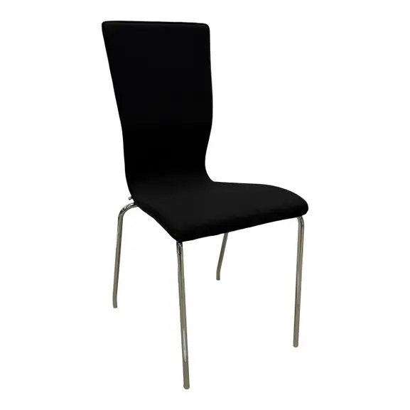 Stol EFG Graf SvartKrom