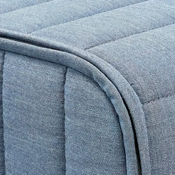 Sittpuff Gärsnäs Kvilt 6164 Ljusblå (2)