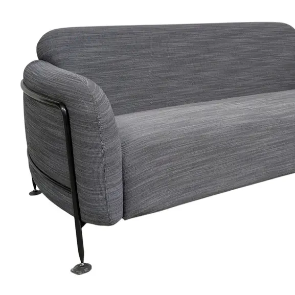 Soffa Massproductions Mega 2 Seater Sofa Mörkgrå (4)