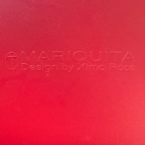 Stol EFG Mariquita RödKrom (1)