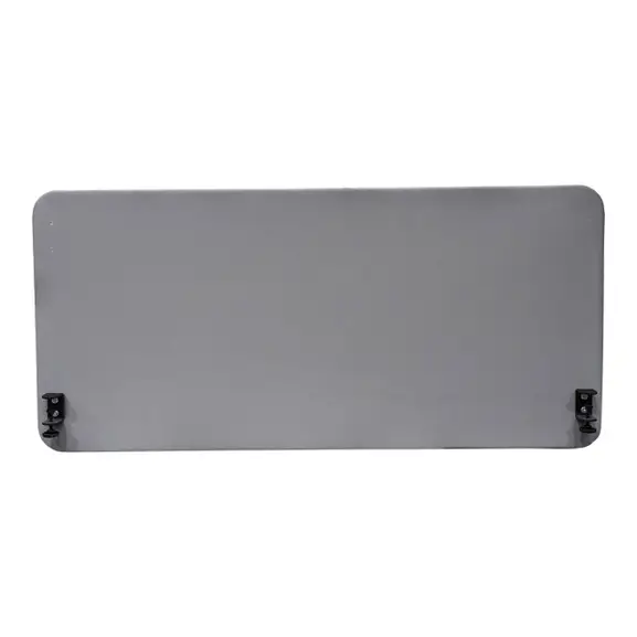 Bordskärm Abstracta Softline Grå 140×65