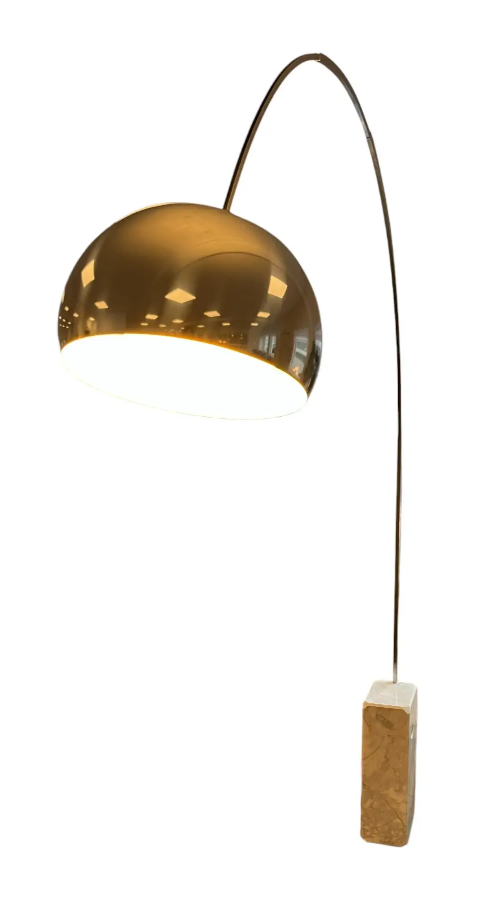 Golvlampa Flos Arco MarmorKrom (2)