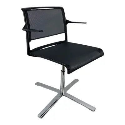 Konferensstol Wilkhahn Aline 231/2 Svart/Krom