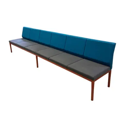 Soffa Johanson Design Reform 5-sits BlåOrange