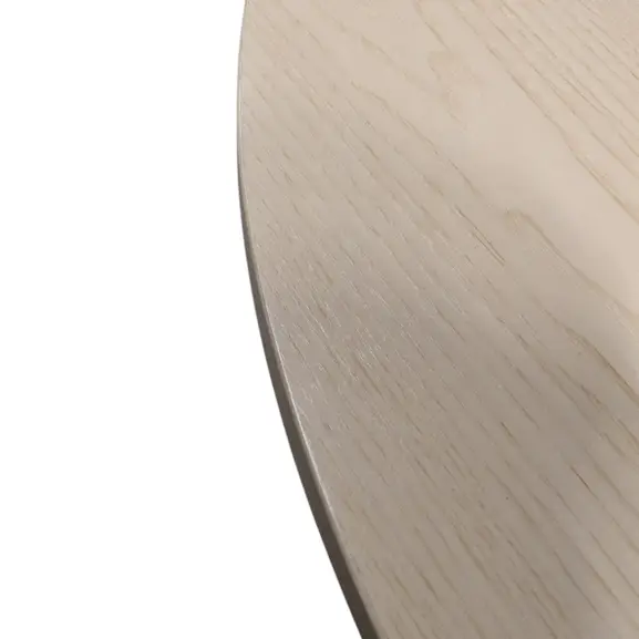 Bord Martela Frankie SvartLjust Trä Ø119 (1)