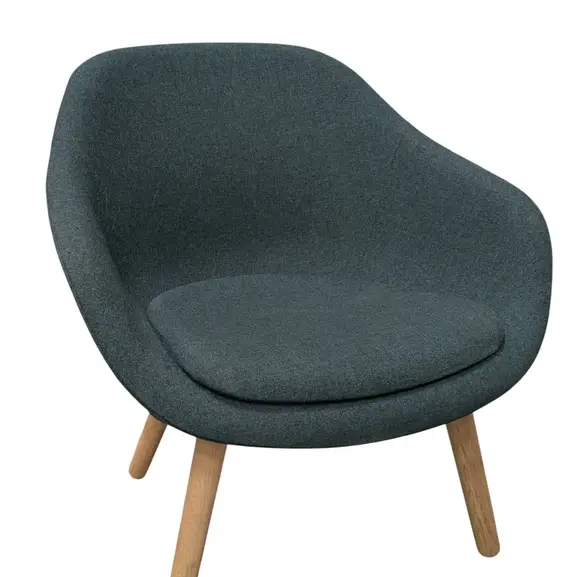 Fåtölj HAY About A Lounge AAL 82 Grön (4)