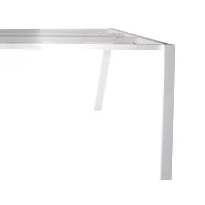 Konferensbordsstativ Edsbyn Piece 210x140 Vit