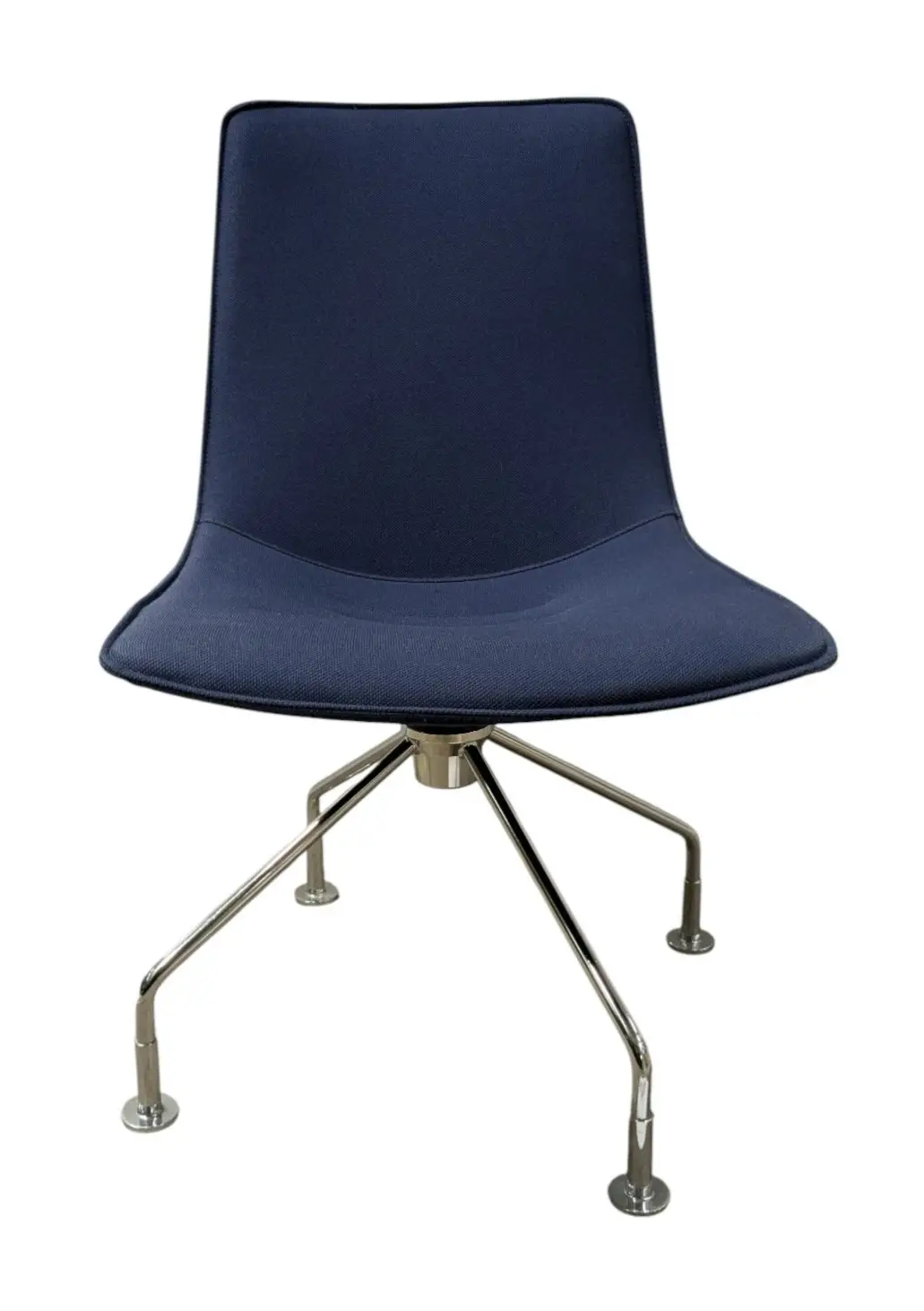 Konferensstol Lammhults Comet BlåKrom (5)