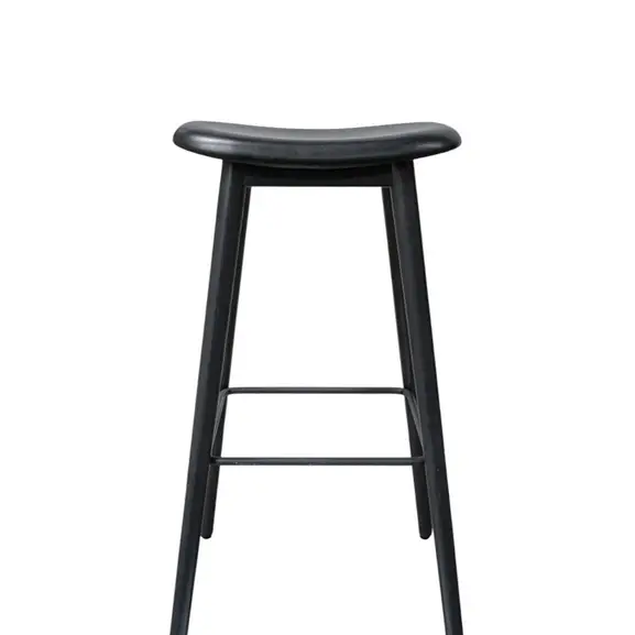 Barpall Muuto Fiber bar Stool Svart