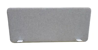 Bordsskärm Grå 140×60