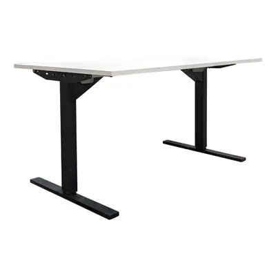 Elskrivbord Swedstyle Svart Flexibelt 100-160×70-80 (2)