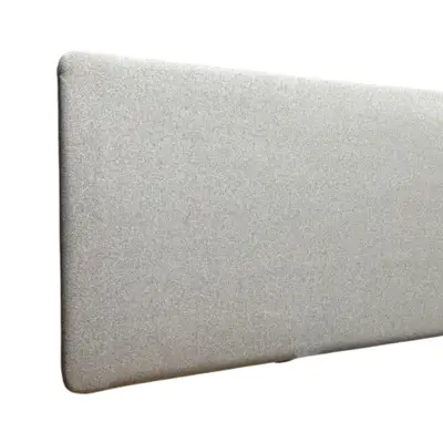 Bordsskärm Ljusgrå 140×60 (2)