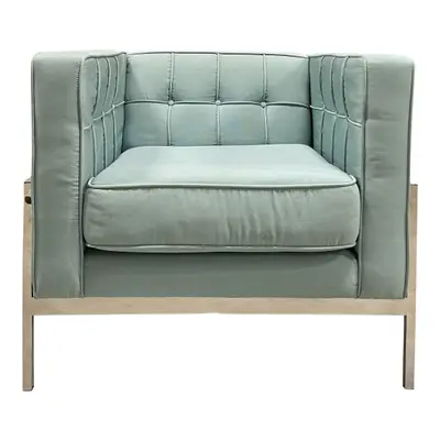 Fåtölj Kare Design Loft TurkosKrom (2)