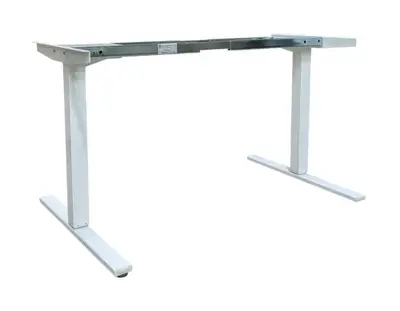 Elskrivbord Kinnarps Oberon Grå 120-180×80